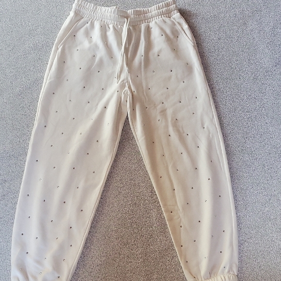 Women's Crem  Polka Dot Pants Size M - Picture 4 of 6